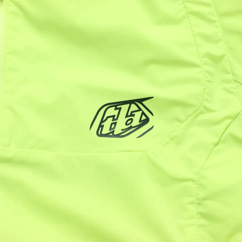 Troy Lee Designs Drift Windbreaker Jacket - Glo Yellow 4