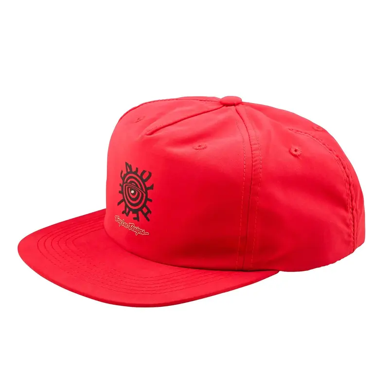 Troy Lee Designs Enjoy Unstructured Snapback Hat - Fuschia 1