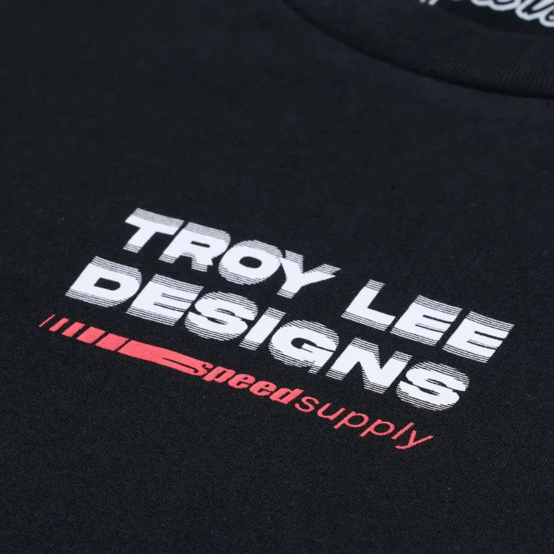 Troy Lee Designs Factory Long Sleeve Tee - Black 3