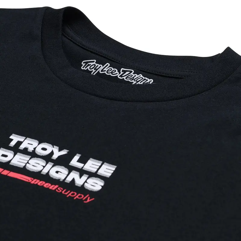 Troy Lee Designs Factory Long Sleeve Tee - Black 4