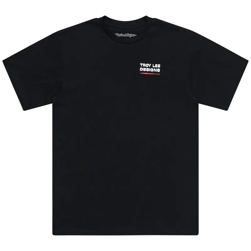 Troy Lee Designs Factory Short Sleeve Tee - Black 1