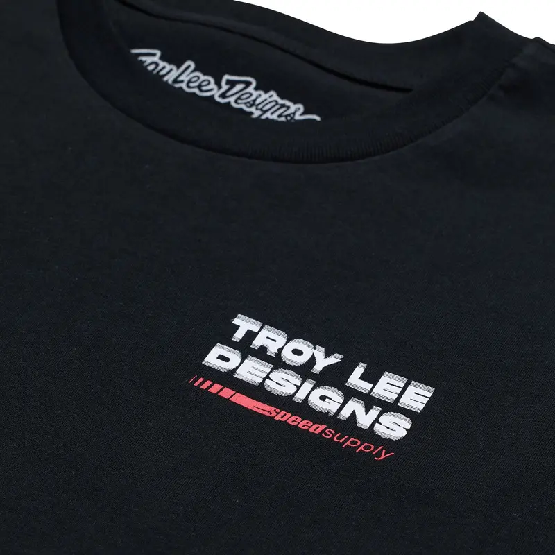 Troy Lee Designs Factory Short Sleeve Tee - Black 3