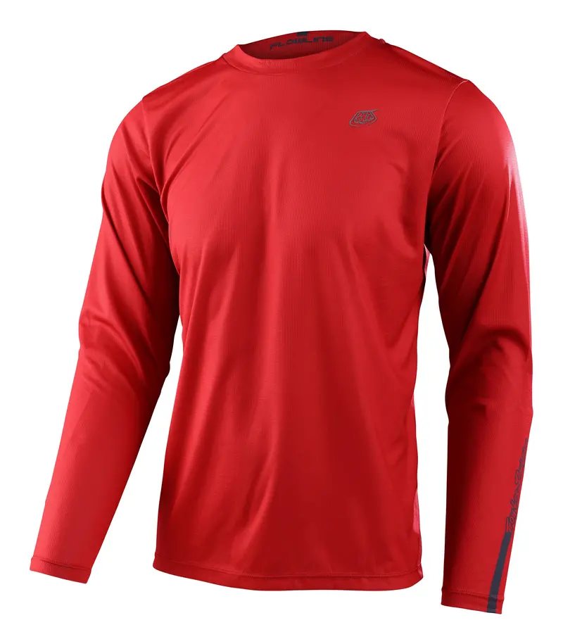 Troy Lee Designs Flowline Long Sleeve Mtb Jersey - Baked Apple - 2023 1