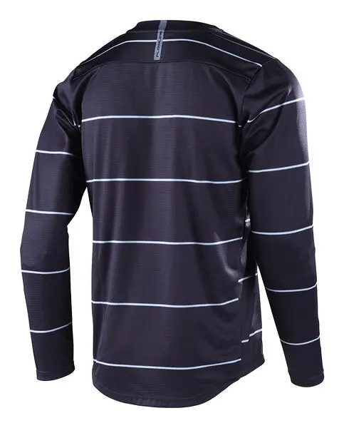 Troy Lee Designs Flowline Long Sleeve Mtb Jersey - Revert - Black 2