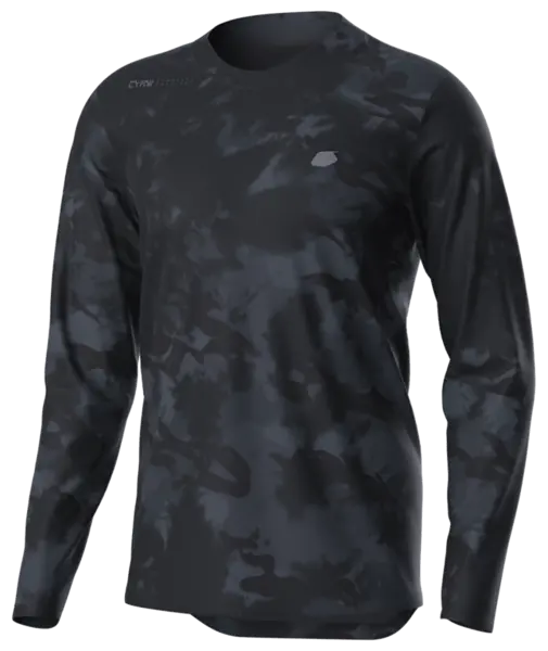 Troy Lee Designs Flowline Long Sleeve Mtb Jersey - Revert - Covert Black 1