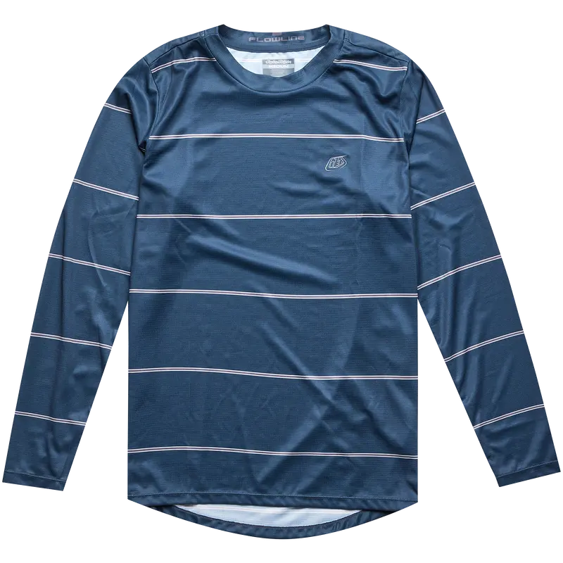 Troy Lee Designs Flowline Long Sleeve Mtb Jersey - Revert - Midnight 1