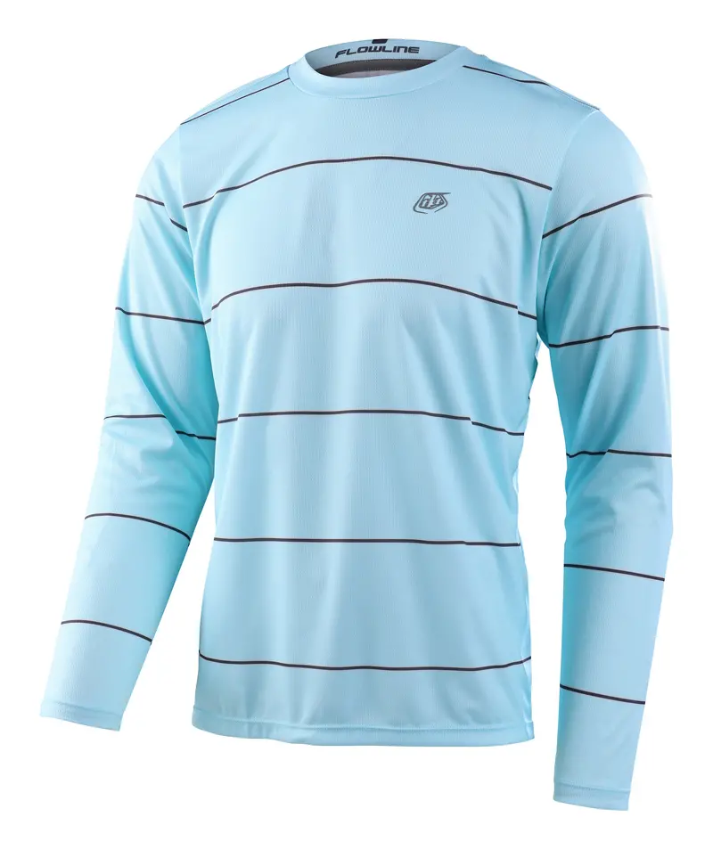Troy Lee Designs Flowline Long Sleeve Mtb Jersey - Revert - Oasis - 2023 1