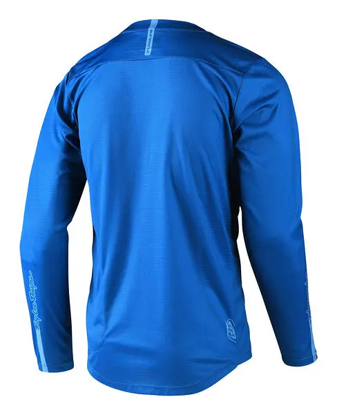 Troy Lee Designs Flowline Long Sleeve Mtb Jersey - Slate Blue 2