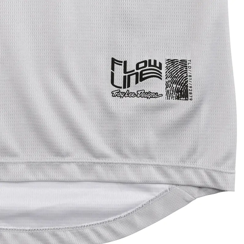 Troy Lee Designs Flowline Long Sleeve Mtb Jersey - Youth - Aircore - Cement 3