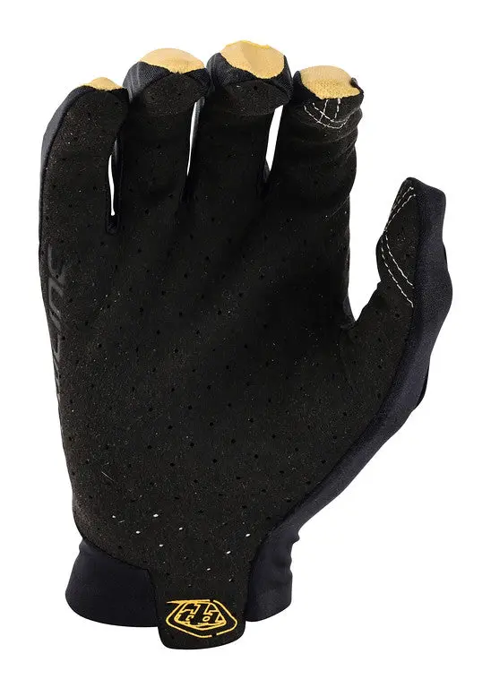 Troy Lee Designs Flowline Mtb Glove - Big Spin - Black-Gold 2