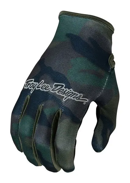 Troy Lee Designs Flowline Mtb Glove - Brushed Camo - Army 1
