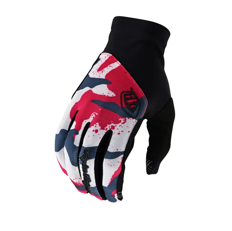 Troy Lee Designs Flowline Mtb Glove - Camo - Berry 1