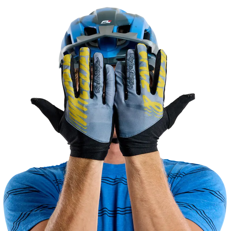 Troy Lee Designs Flowline Mtb Glove - Peace-Up - Dark Cloud 3