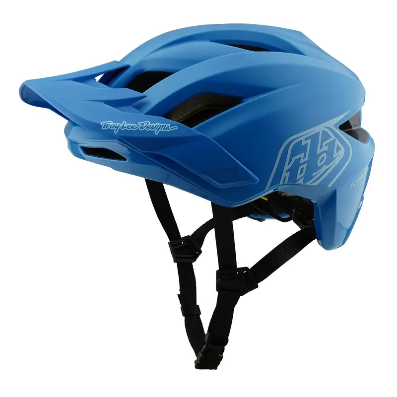 Troy Lee Designs Flowline Mtb Helmet - Point - Cobalt-Blue 3
