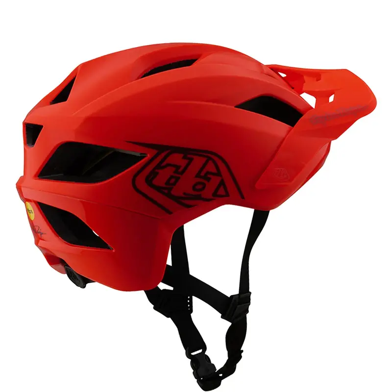 Troy Lee Designs Flowline Mtb Helmet - Point - Infra Red 2