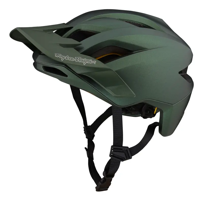 Troy Lee Designs Flowline Mtb Helmet With Mips - Orbit - Forest Green - 2023 1