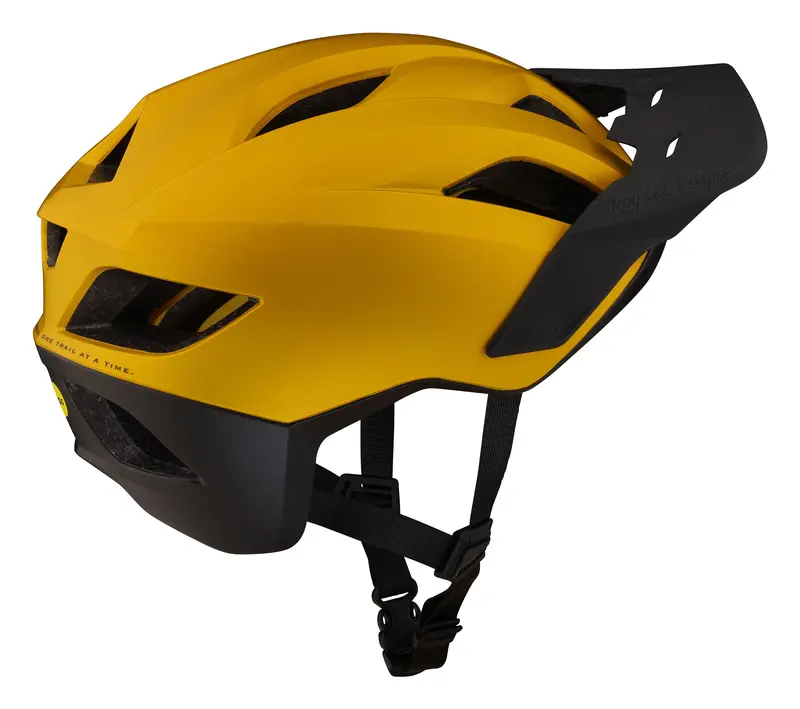 Troy Lee Designs Flowline Mtb Helmet With Mips - Orbit - Gold-Black 3