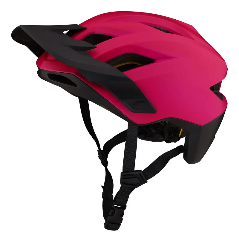 Troy Lee Designs Flowline Mtb Helmet With Mips - Orbit - Magenta-Black 1