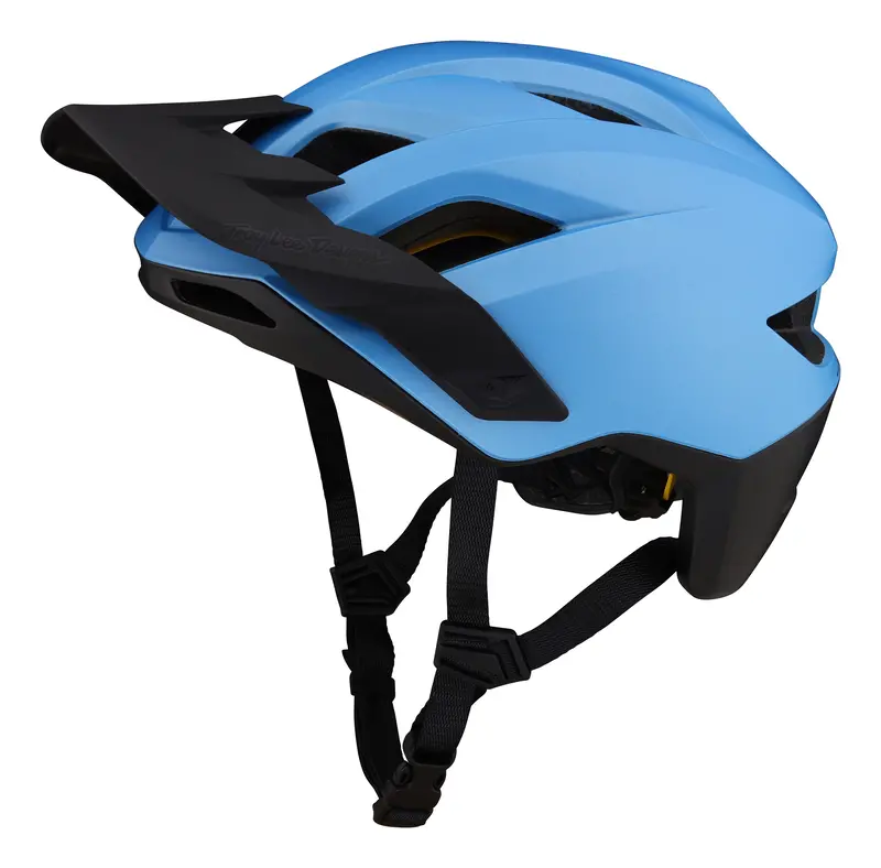 Troy Lee Designs Flowline Mtb Helmet With Mips - Orbit - Oasis Blue-Black 1