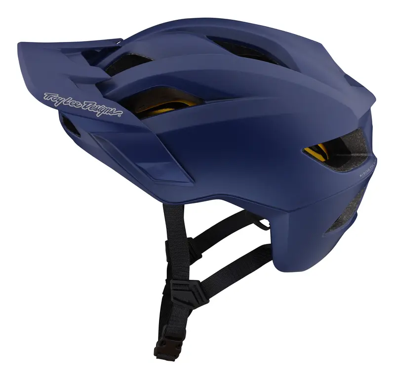 Troy Lee Designs Flowline Mtb Helmet With Mips - Orbit - Youth - Dark Blue - 2023 2