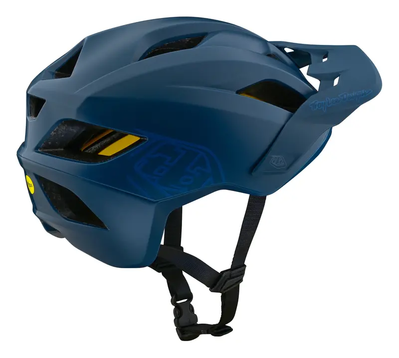 Troy Lee Designs Flowline Mtb Helmet With Mips - Point - Dark Indigo 3