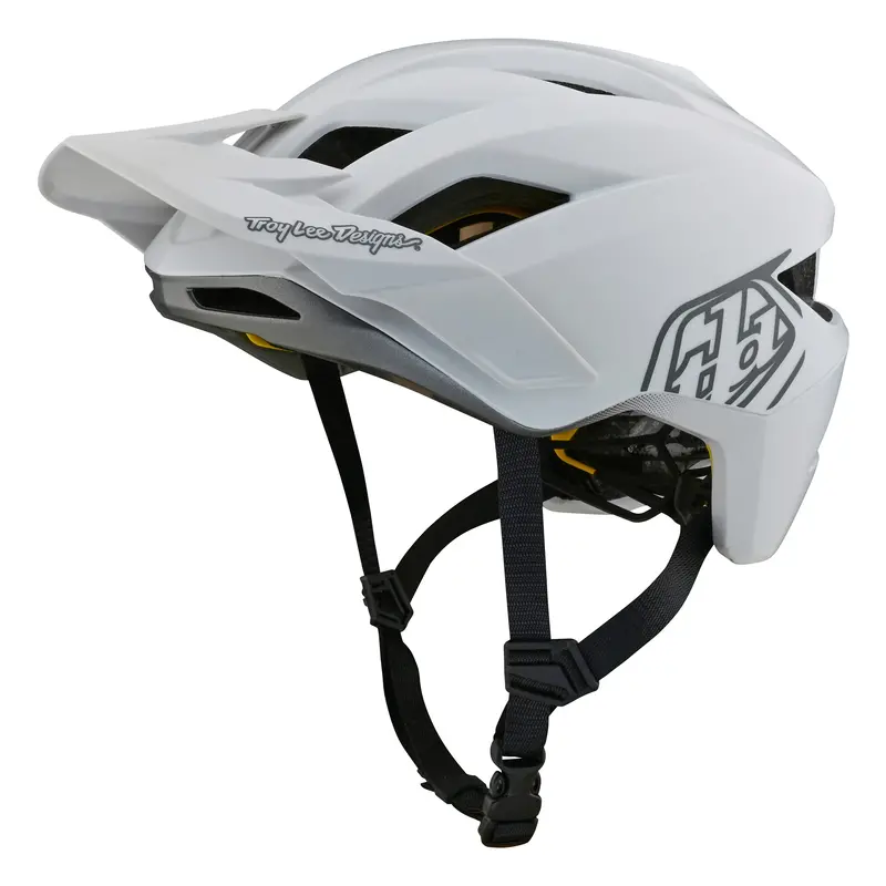 Troy Lee Designs Flowline Mtb Helmet With Mips - Point - White 1