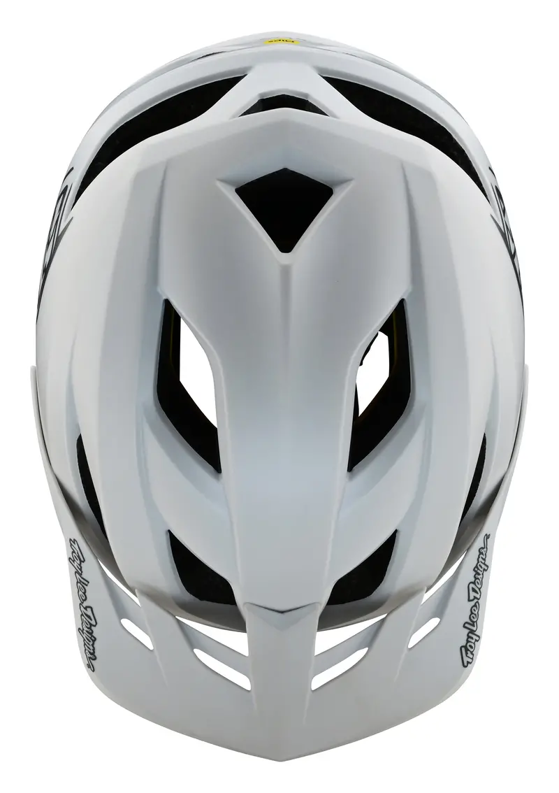 Troy Lee Designs Flowline Mtb Helmet With Mips - Point - White 2