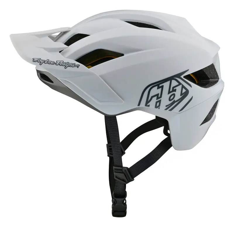 Troy Lee Designs Flowline Mtb Helmet With Mips - Point - White 3