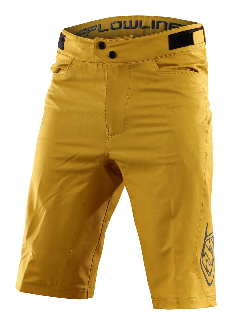 Troy Lee Designs Flowline Mtb Short With Liner - Gold Flake 1