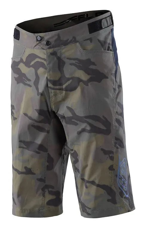 Troy Lee Designs Flowline Mtb Short With Liner - Spray Camo - Army 1