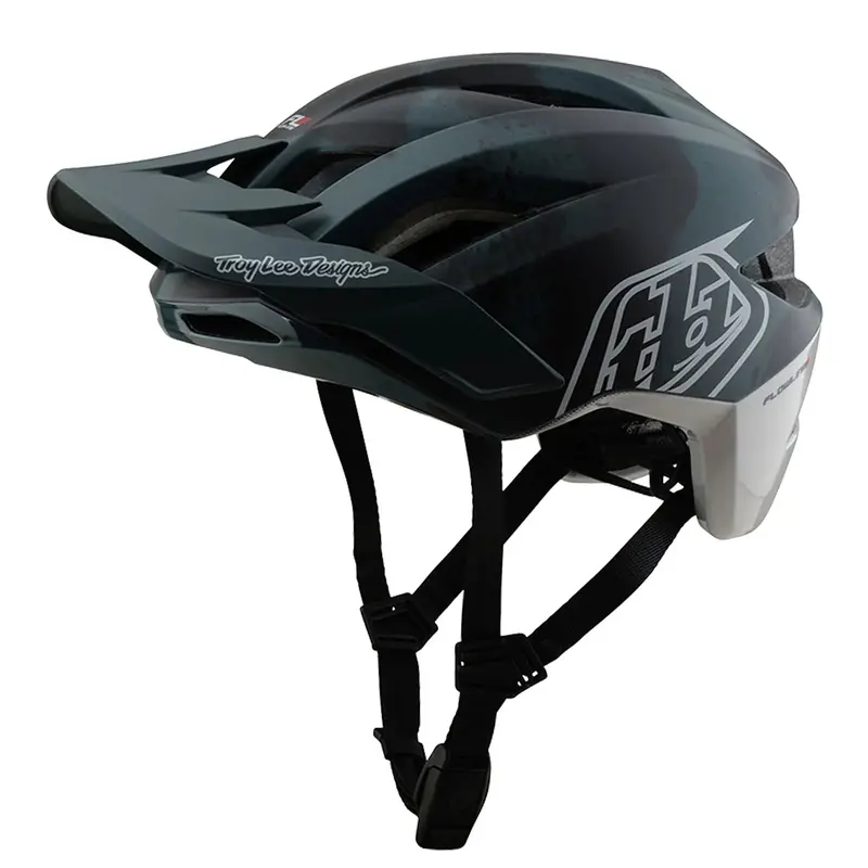 Troy Lee Designs Flowline Se Mtb Helmet - Badge - Camo Gray 3