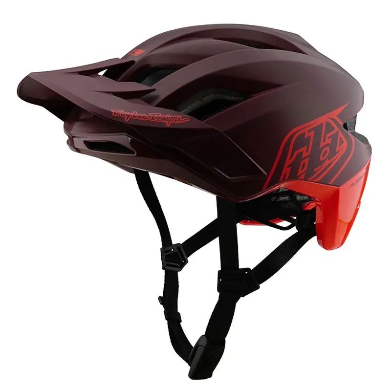 Troy Lee Designs Flowline Se Mtb Helmet - Badge - Maroon 3