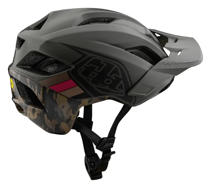 Troy Lee Designs Flowline Se Mtb Helmet - Badge - Tarmac-Oak 2