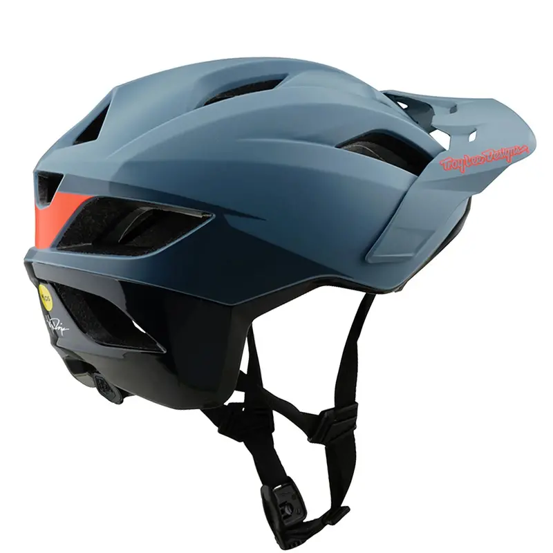 Troy Lee Designs Flowline Se Mtb Helmet - Trooper - Smoke 2