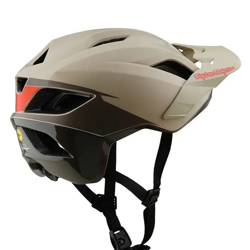 Troy Lee Designs Flowline Se Mtb Helmet - Trooper - Titanium 2