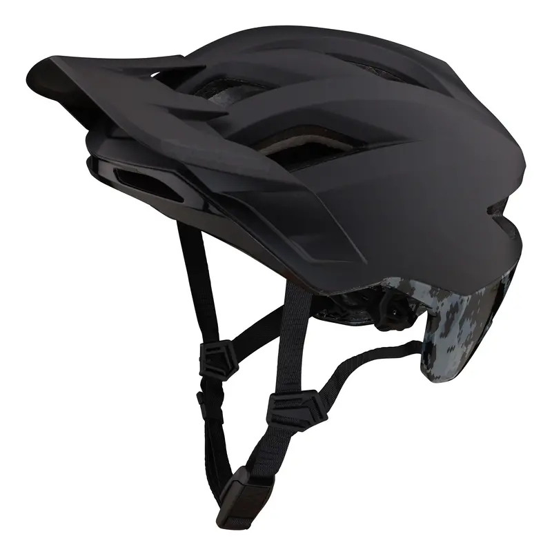 Troy Lee Designs Flowline Se Mtb Helmet With Mips - Radian Camo - Black-Gray 1