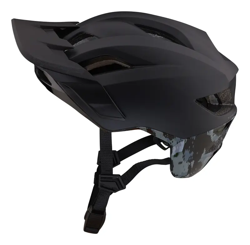 Troy Lee Designs Flowline Se Mtb Helmet With Mips - Radian Camo - Black-Gray 2