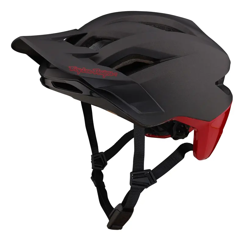Troy Lee Designs Flowline Se Mtb Helmet With Mips - Radian - Charcoal-Red 1