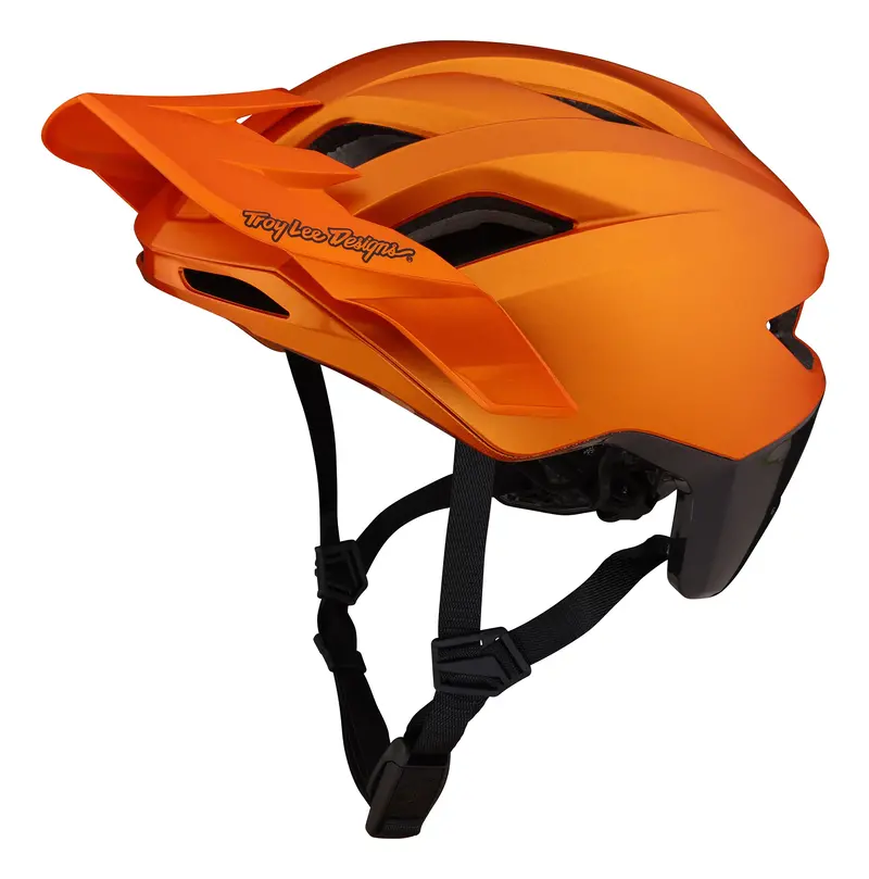 Troy Lee Designs Flowline Se Mtb Helmet With Mips - Radian - Orange-Dark Gray - 2023 1