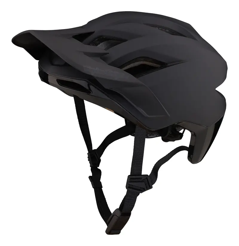 Troy Lee Designs Flowline Se Mtb Helmet With Mips - Stealth - Black 1