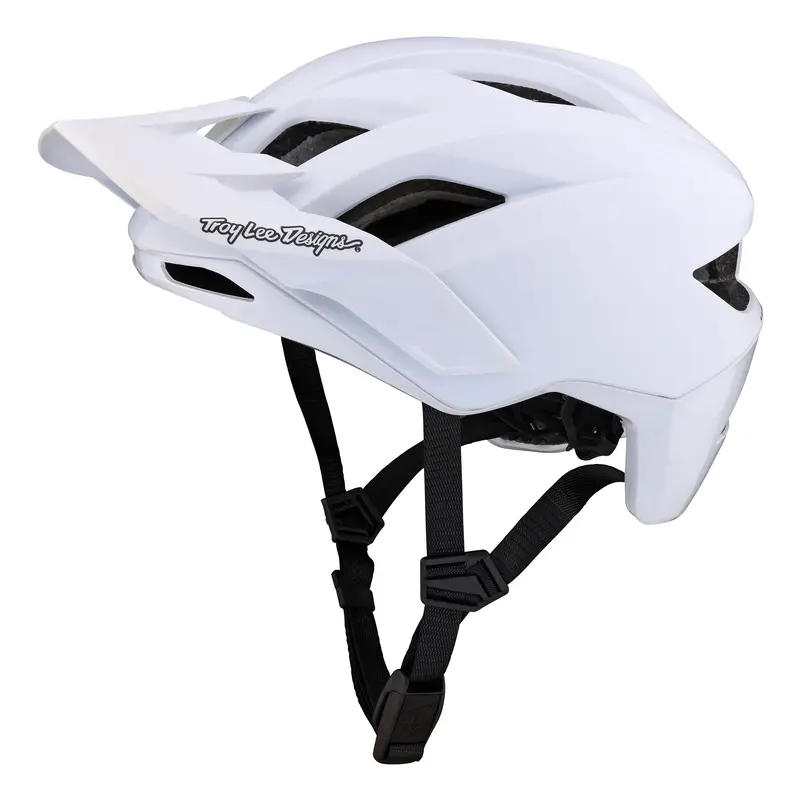 Troy Lee Designs Flowline Se Mtb Helmet With Mips - Stealth - White 1