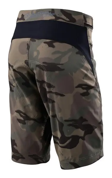 Troy Lee Designs Flowline Short - Shell - Youth - Spray Camo - Army 2