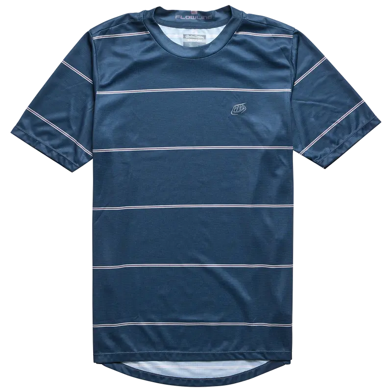 Troy Lee Designs Flowline Short Sleeve Mtb Jersey - Revert - Midnight 1