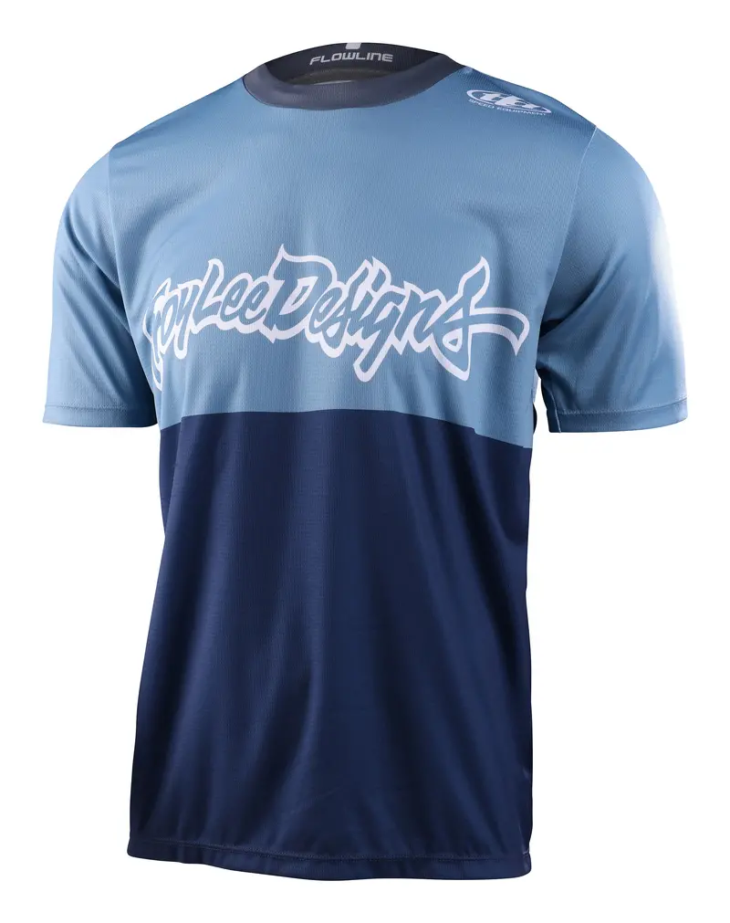 Troy Lee Designs Flowline Short Sleeve Mtb Jersey - Scripter - Windward - 2023 1