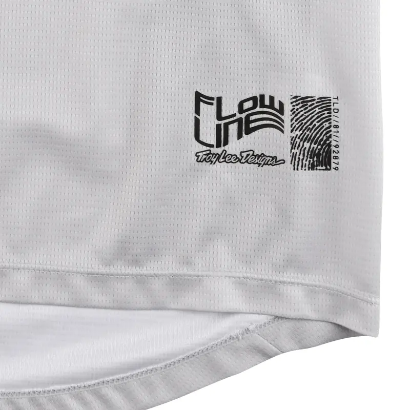 Troy Lee Designs Flowline Short Sleeve Mtb Jersey - Youth - Aircore - Cement 2