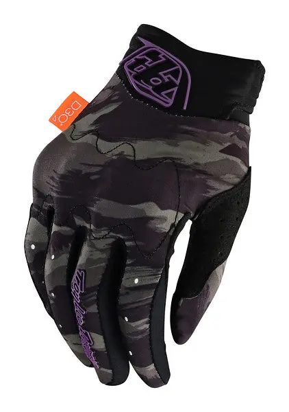 Troy Lee Designs Gambit Mtb Glove - Womens - Brushed Camo - Army 1