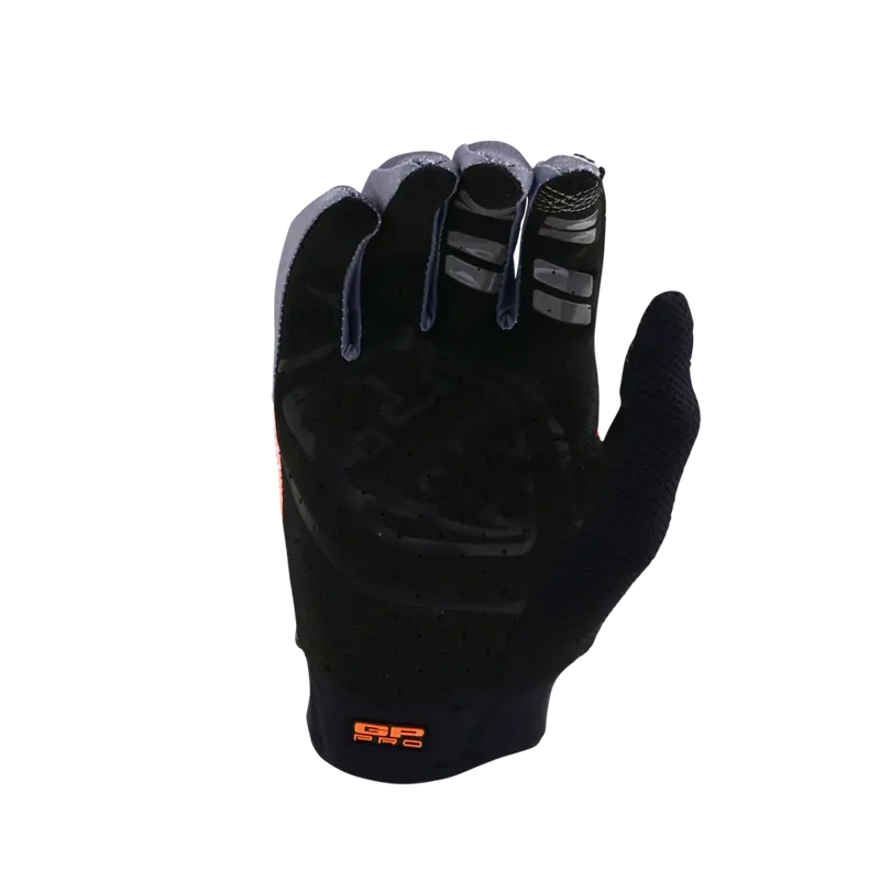 Troy Lee Designs Gp Pro Mtb Glove - Bands - Neo Orange-Gray 2