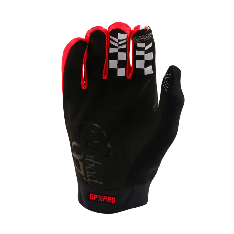 Troy Lee Designs Gp Pro Mtb Glove - Carlsbad 97 - Red 2