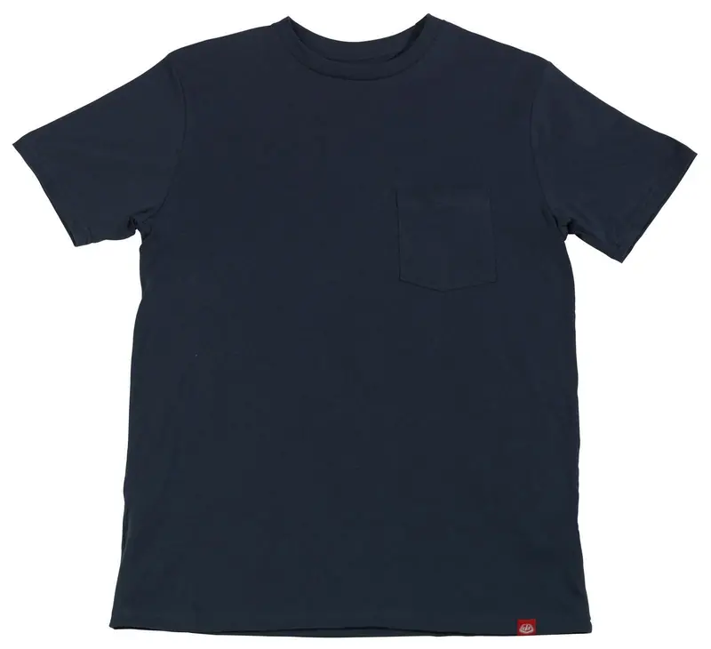 Troy Lee Designs Heritage Pocket Tee Shirt - Black 1