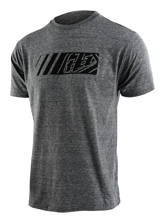 Troy Lee Designs Icon Short Sleeve Tee - Ash Heather 1
